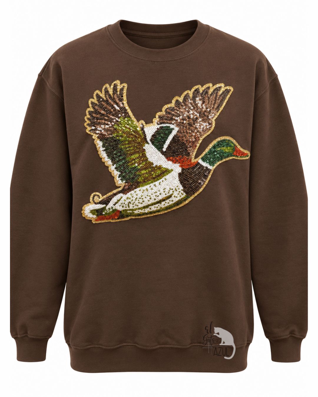 Sequin Flying Duck