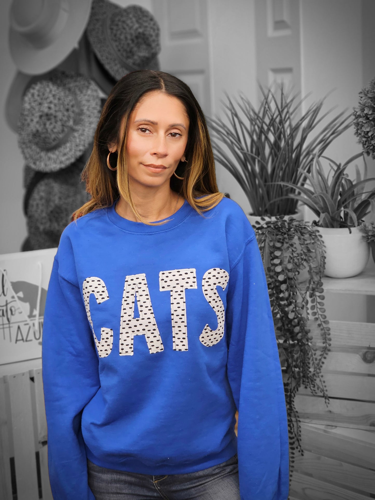 CATS Apliqué SWEATSHIRT