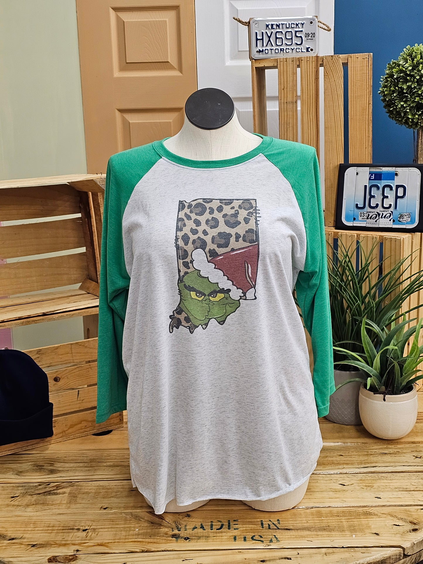 INDIANA GRINCH Leopard Print