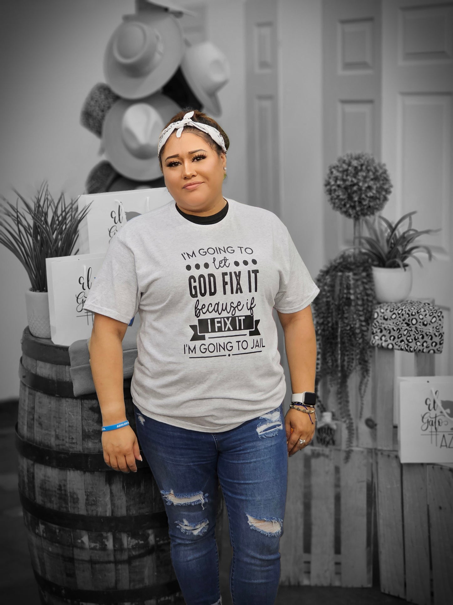 LET GOD FIX IT TEE