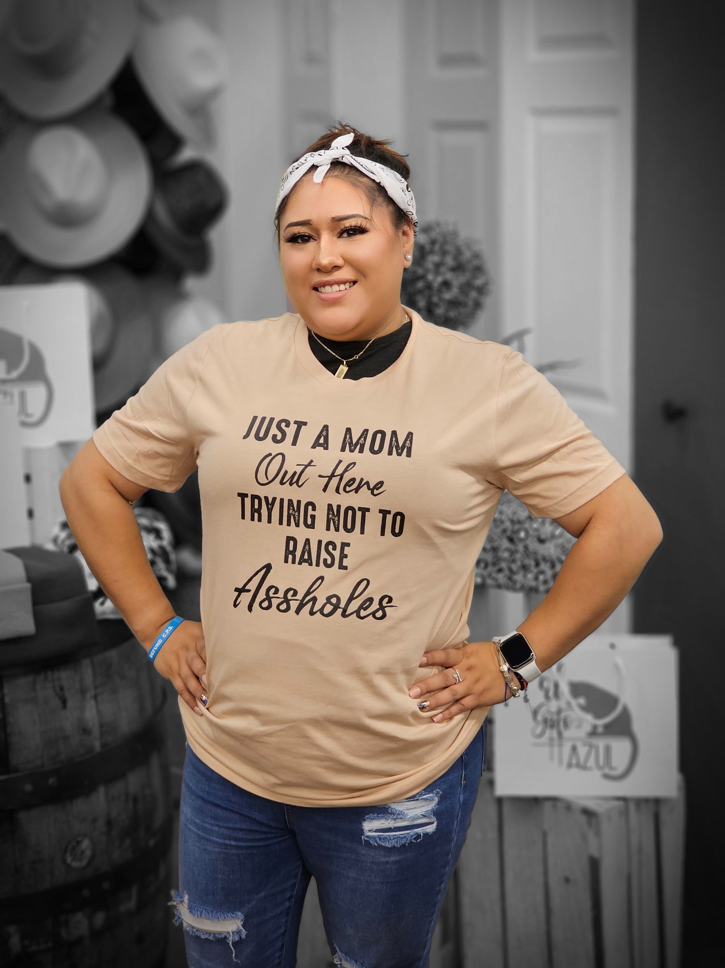 Just a Mom Trying Not to Raise A*******