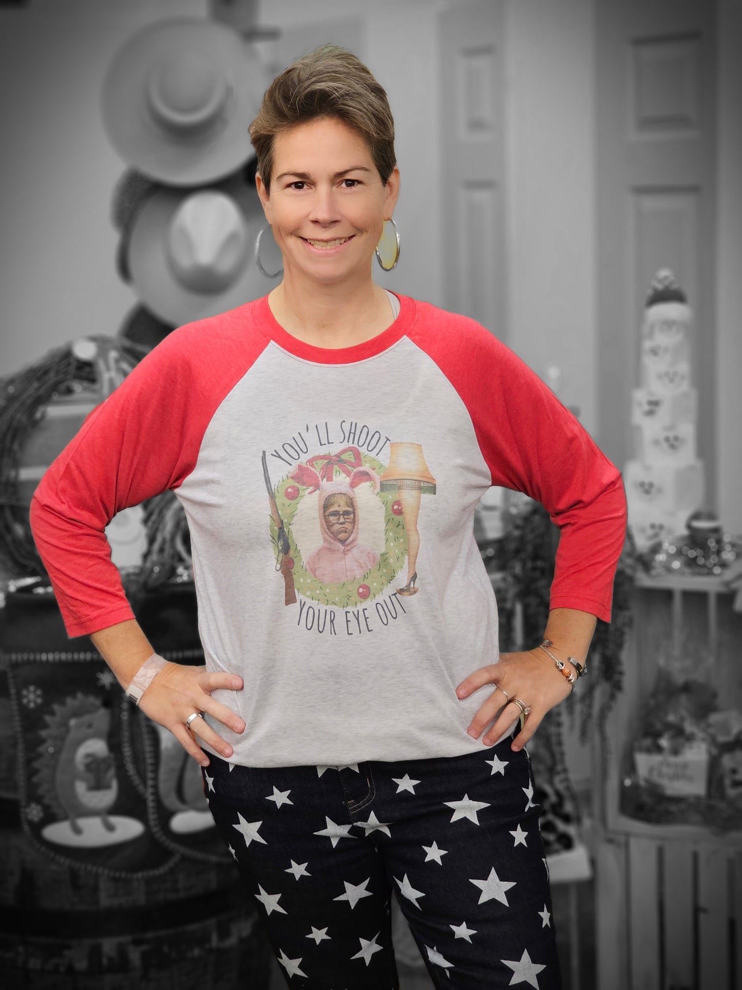 You'll Shoot Your Eye Out BASEBALL-TEE