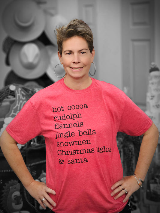 Hot Cocoa Christmas List