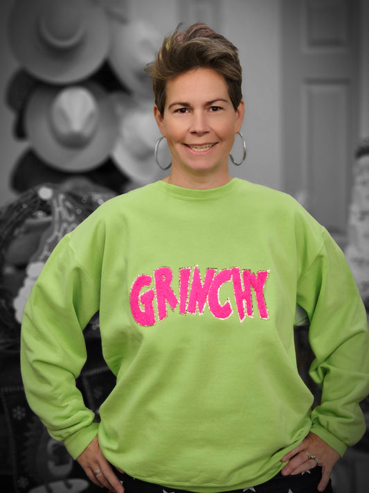GRINCHY SWEATSHIRT