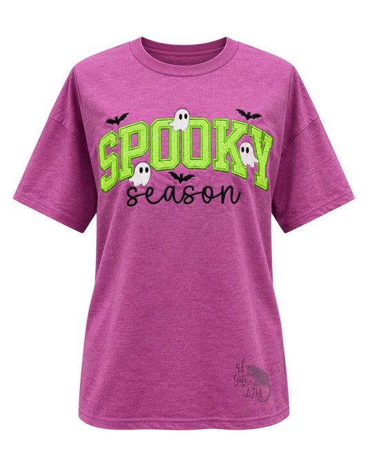 Spooky Season Embroidered Tee