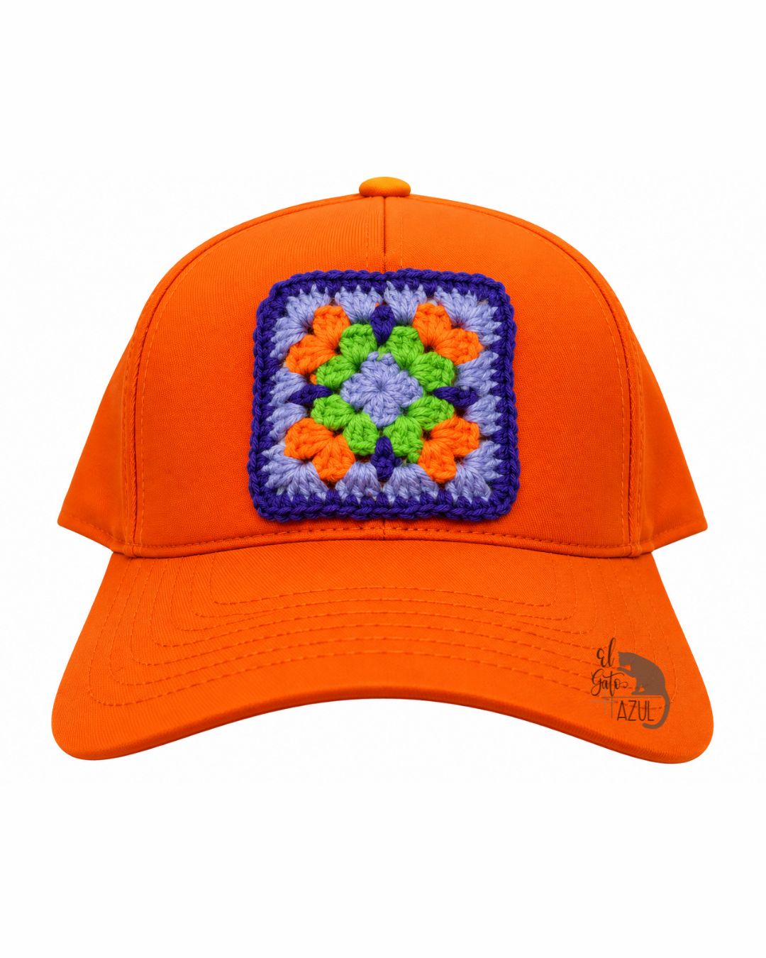 Orange Crochet Hat