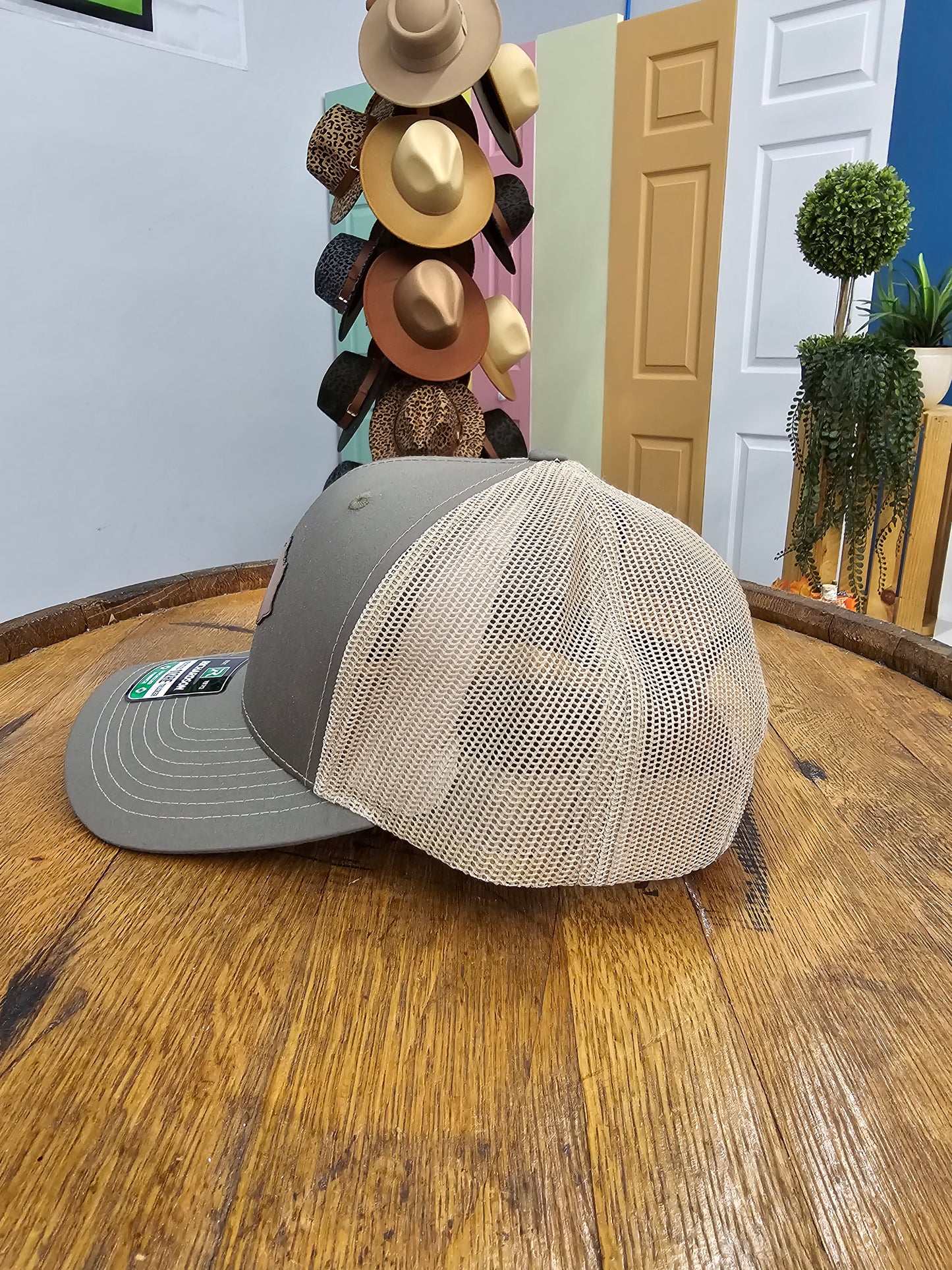 KENTUCKY LEATHER PATCH HAT