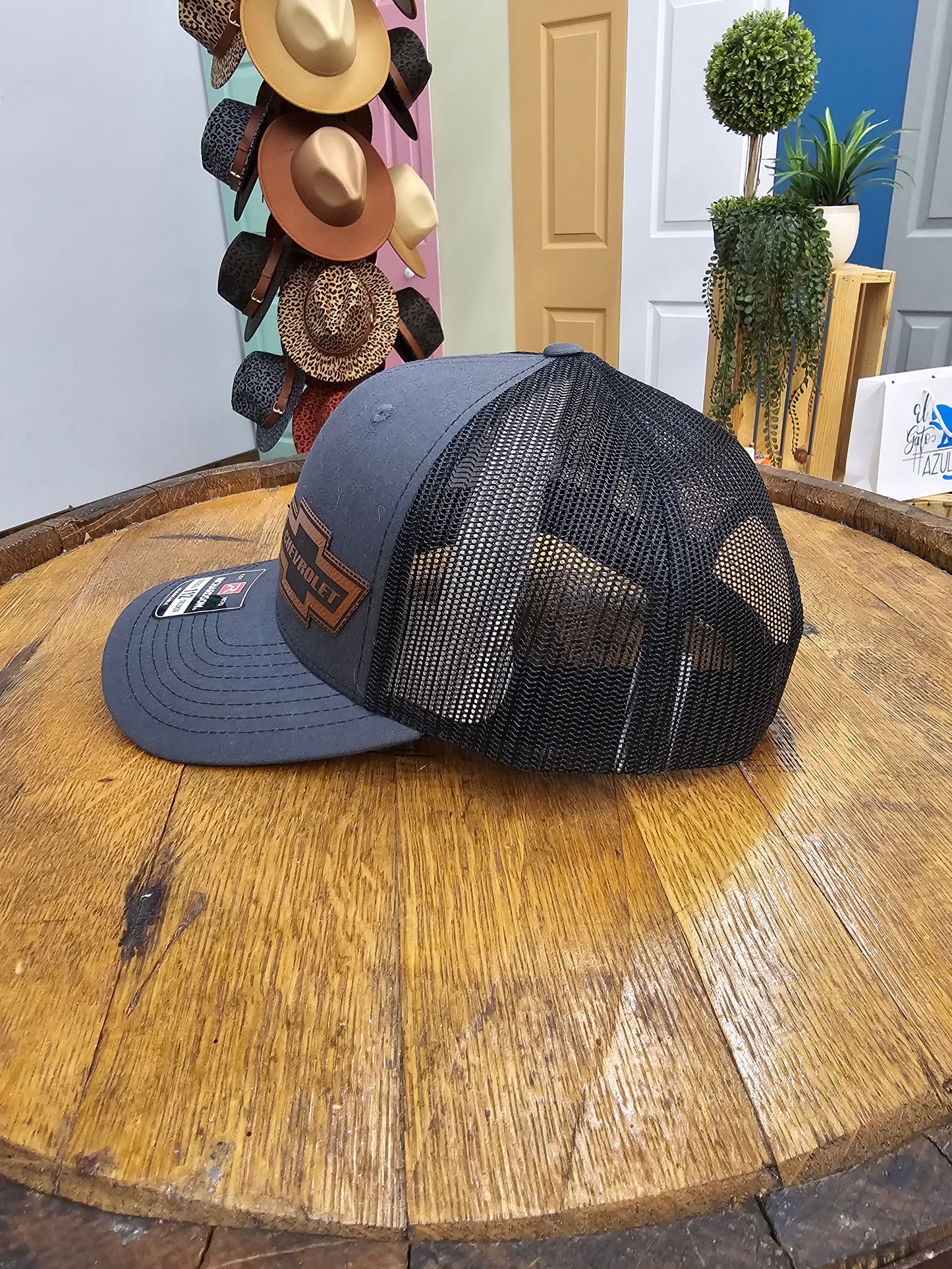 Chevy LEATHER PATCH Hat