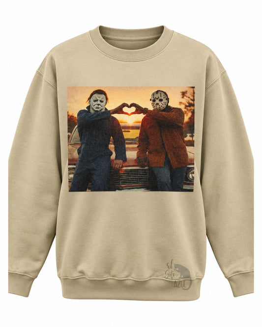 Jason & Michael Myers Hand Heart