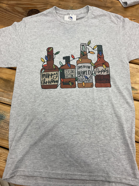 Bourbon Christmas Bottles