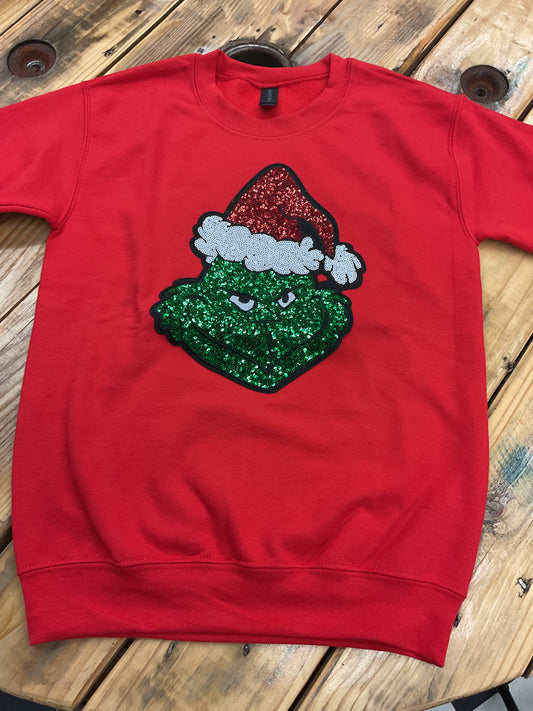 Grinch Christmas Sweatshirt